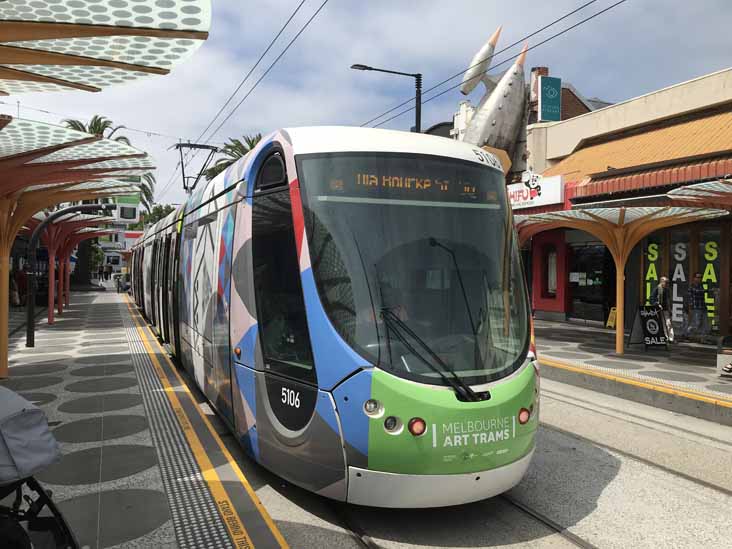 Yarra Trams Citadis C2 Art Tram 5106